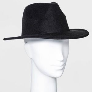 Universal Thread Womens Fedora Hat - Black